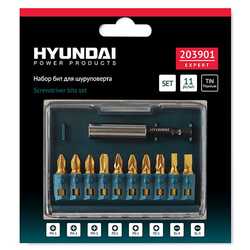 HYUNDAI Набор бит Ph1/Ph2-2/Ph3/Pz1/Pz2-2/Pz3/Sl4/Sl5/M10*60mm 11шт