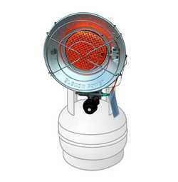 ELEKON POWER DLT-TT15PS (4,4 кВт) Газовый обогреватель