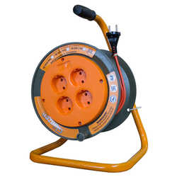 GLANZEN EB-20-002 Удлинитель силовой на катушке