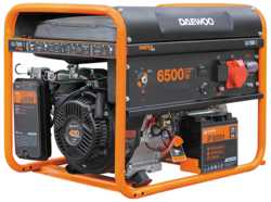 Генератор бензиновый DAEWOO GDA 7500E-3