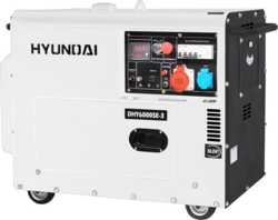 Генератор дизельный HYUNDAI DHY 6000SE-3