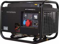 Генератор бензиновый HYUNDAI HY 7000SE-3